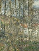 Camille Pissarro The Cote des Boeufs at L Hermitage oil painting on canvas